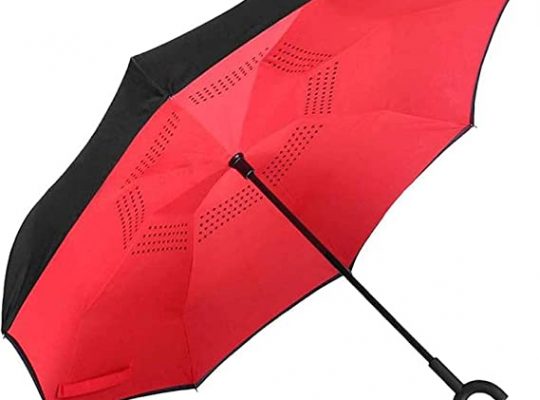 Comment savoir si mon parapluie inversé va résister à de fortes rafales de vente ?