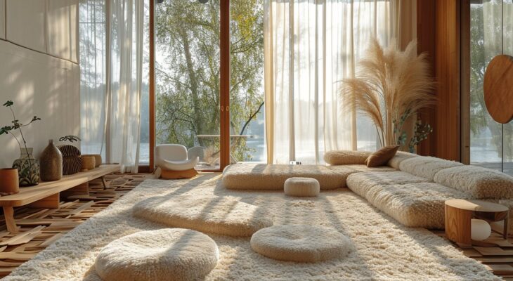 L’impact des tapis scandinaves sur l’acoustique de votre maison
