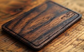 La révolution des cartes de visite : la carte NFC personnalisable en bois